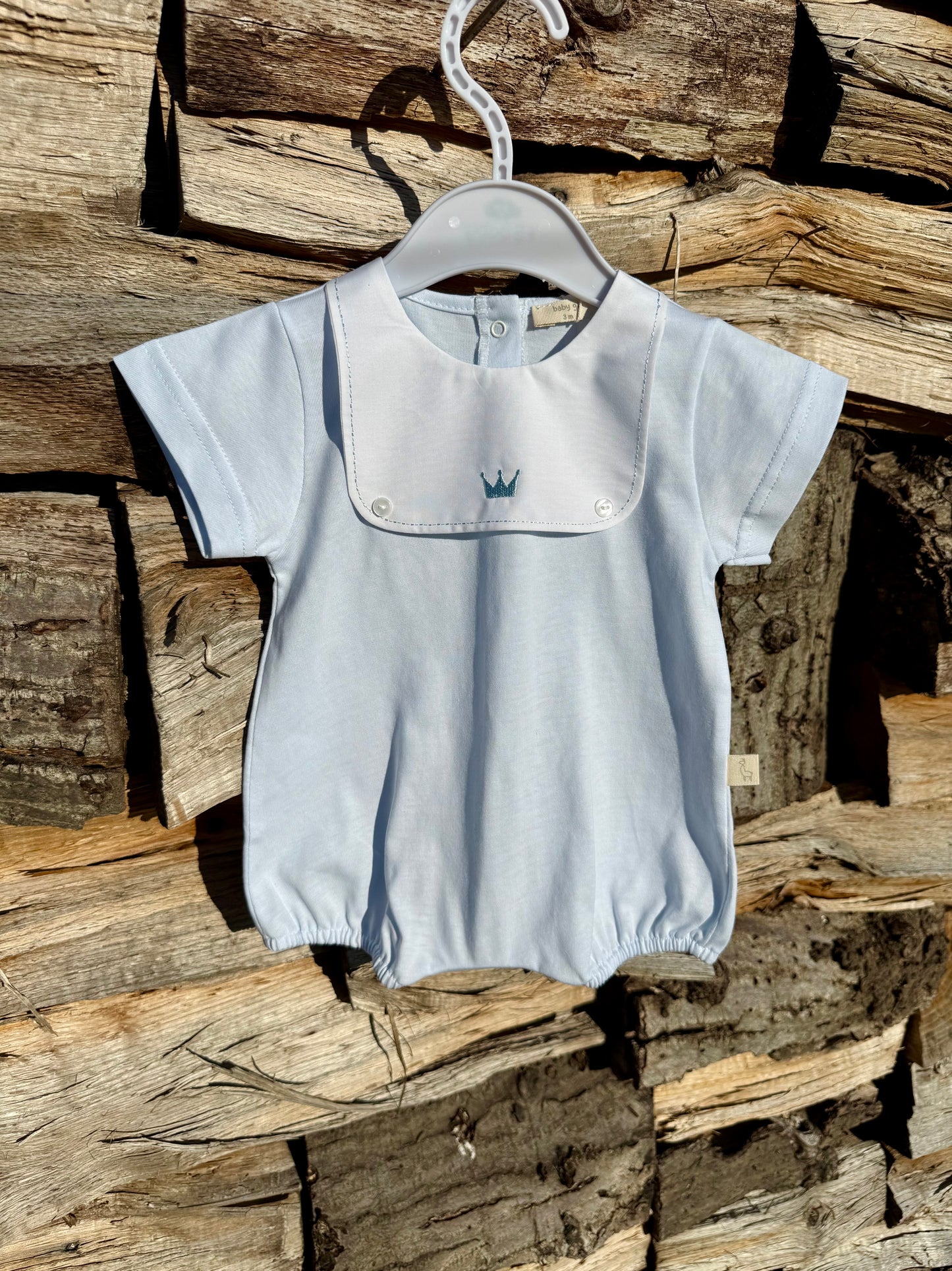 Maximilien - luxe boxpakje met kroon Baby Gi