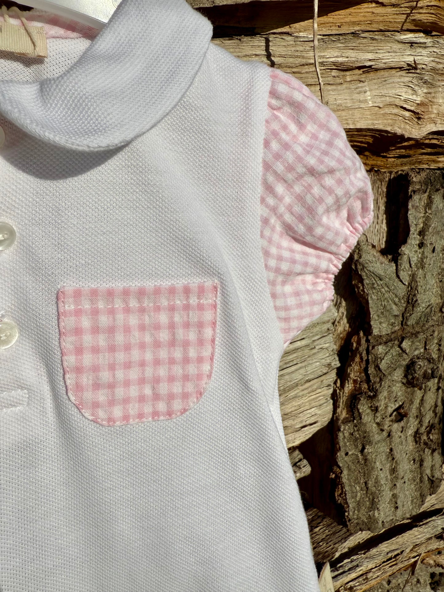 Gabriella - Luxe boxpakje in polo stof Baby Gi