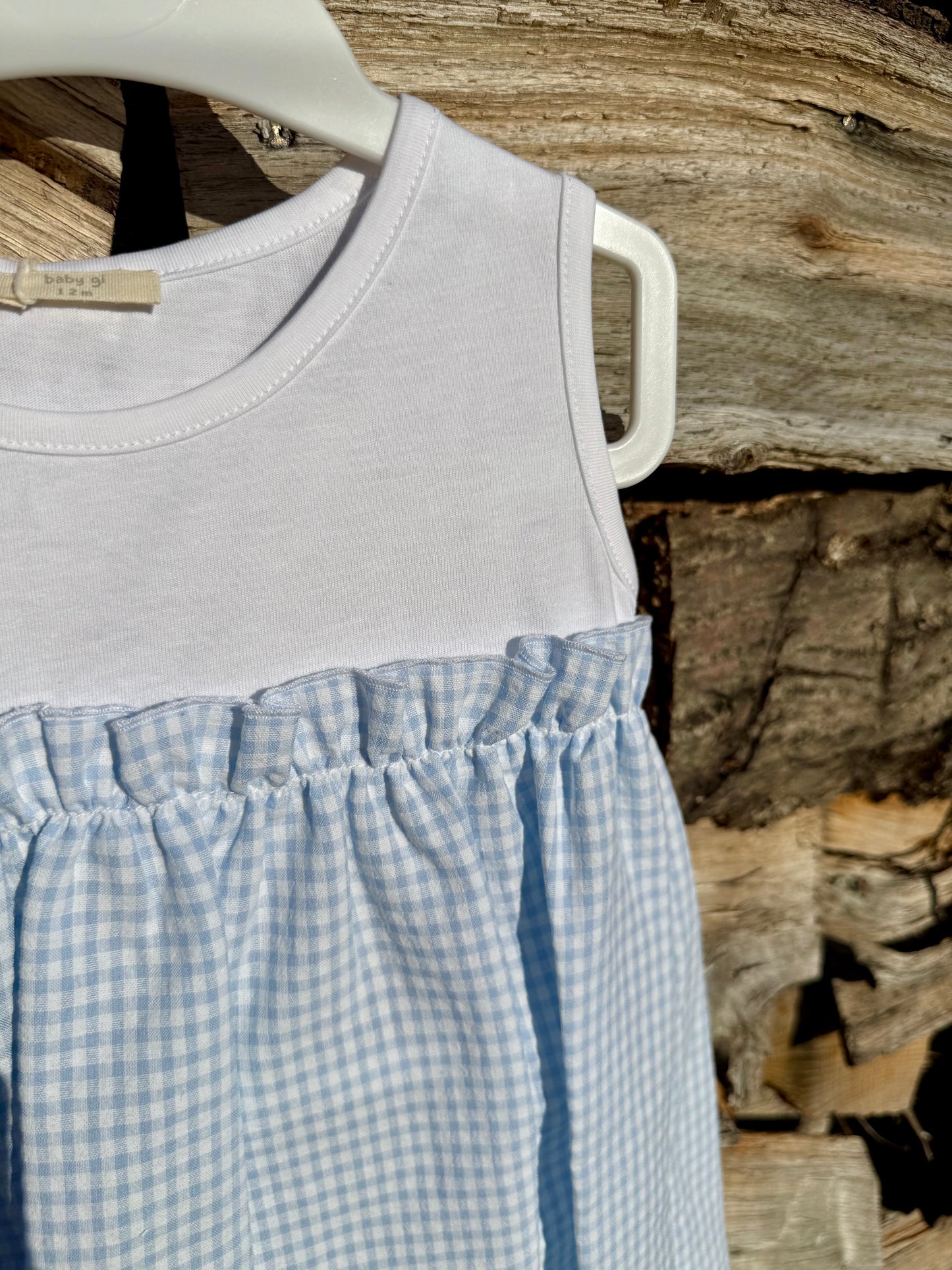 Clara - Geruit kleedje Baby Gi