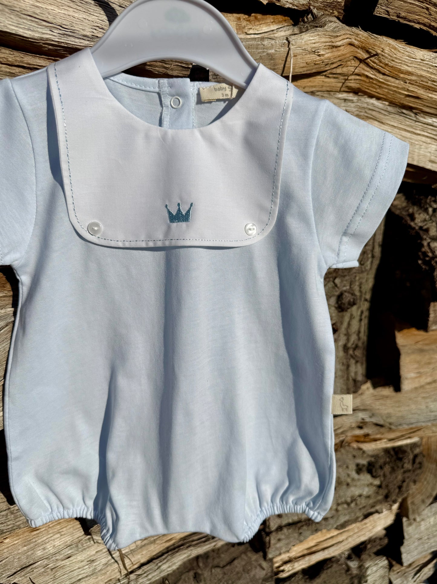 Maximilien - luxe boxpakje met kroon Baby Gi