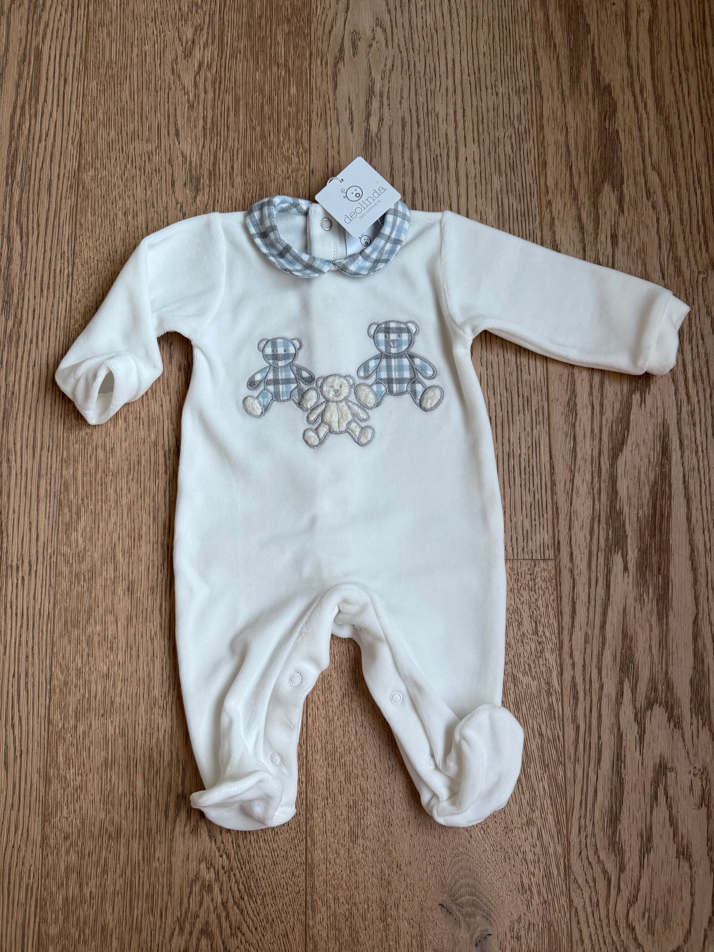 Baby boxpakje wit met teddyberen – Deolinda