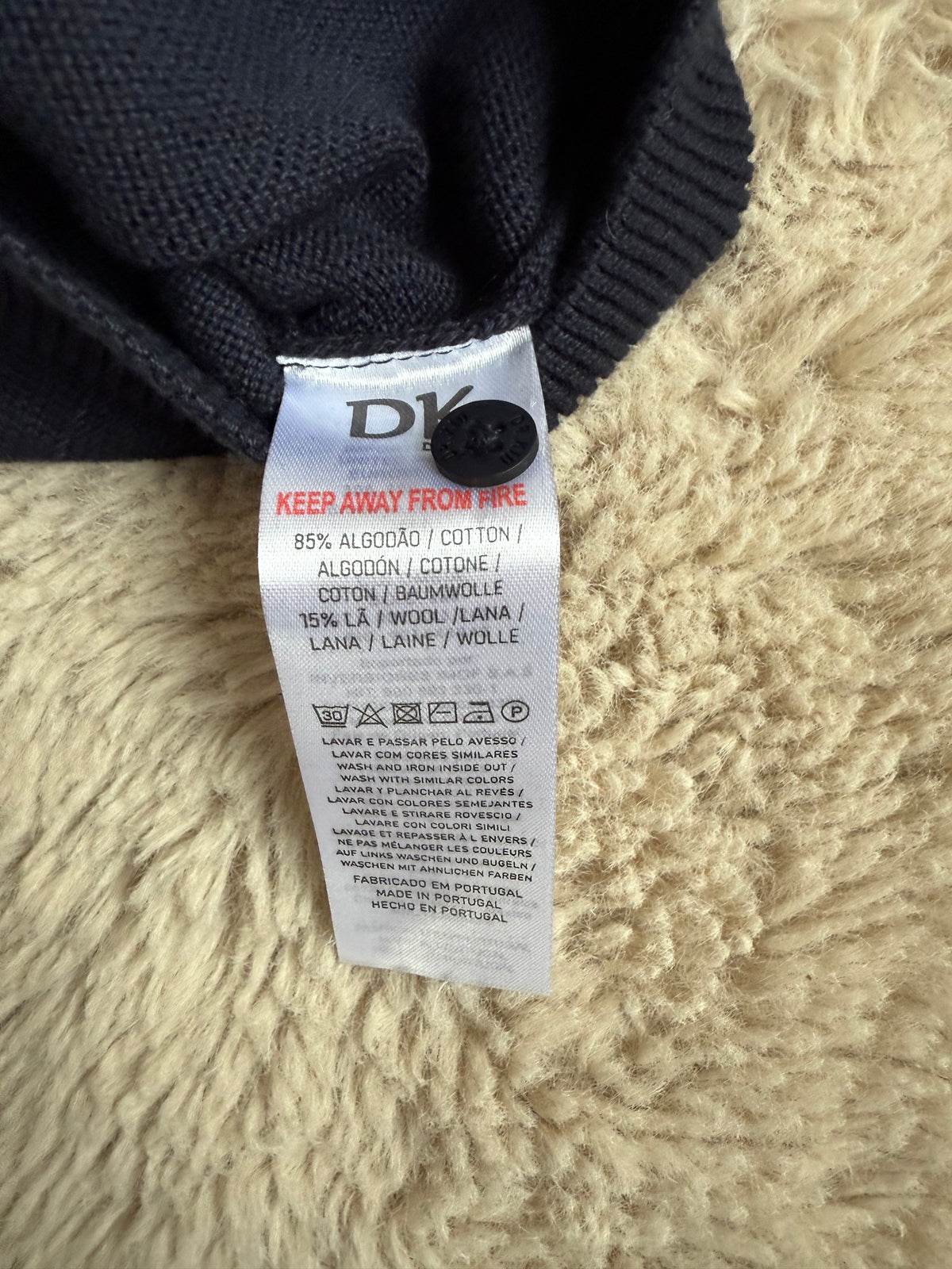 Donkerblauwe pull winter beer - dr. Kid