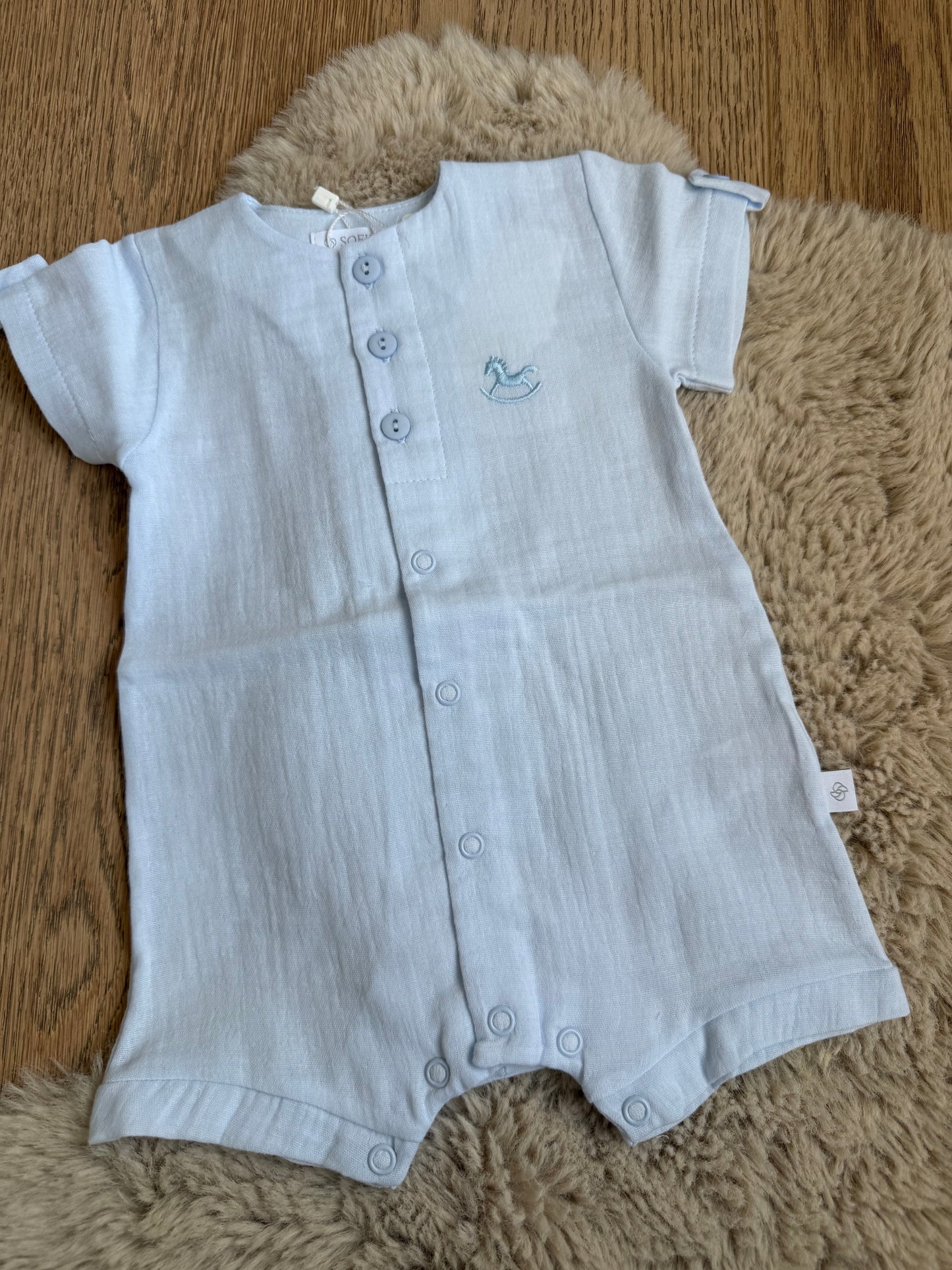 Mathis - licht blauw boxpakje Sofija tetra