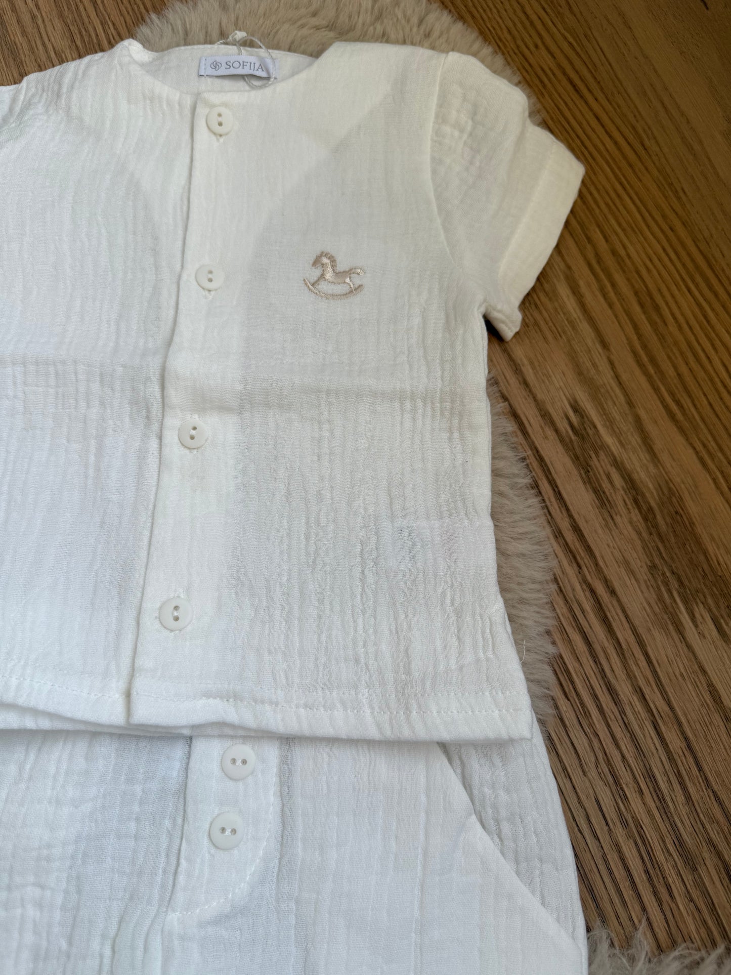 Finn - beige tweedelig setje van Sofija