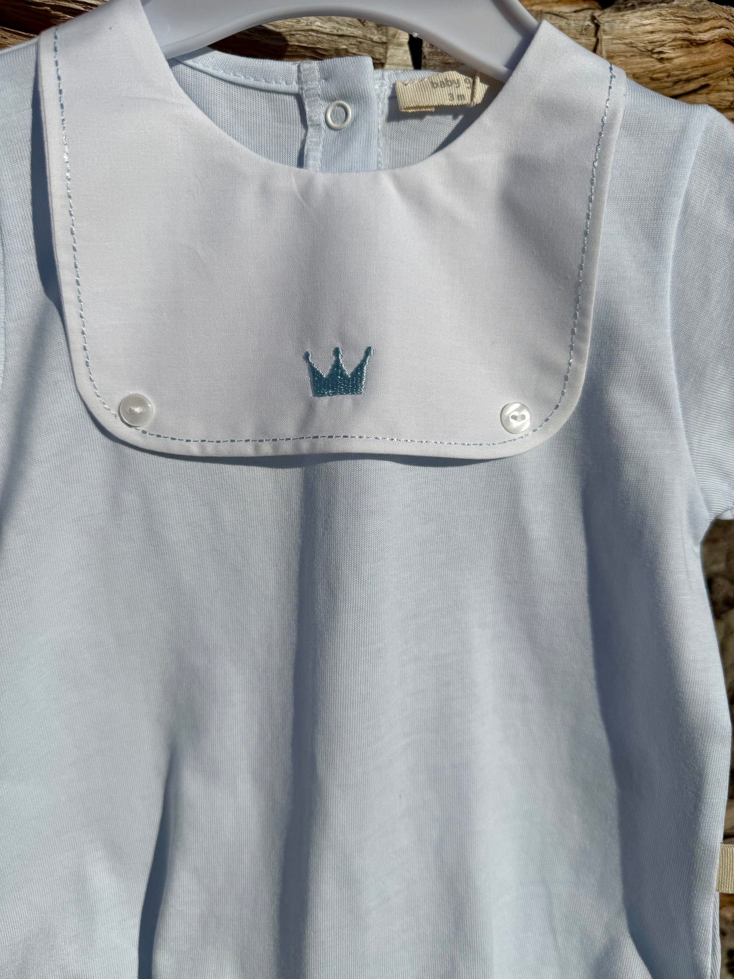 Maximilien - luxe boxpakje met kroon Baby Gi