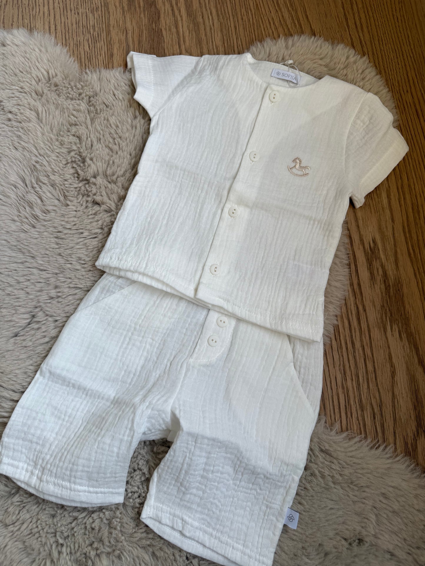 Finn - beige tweedelig setje van Sofija