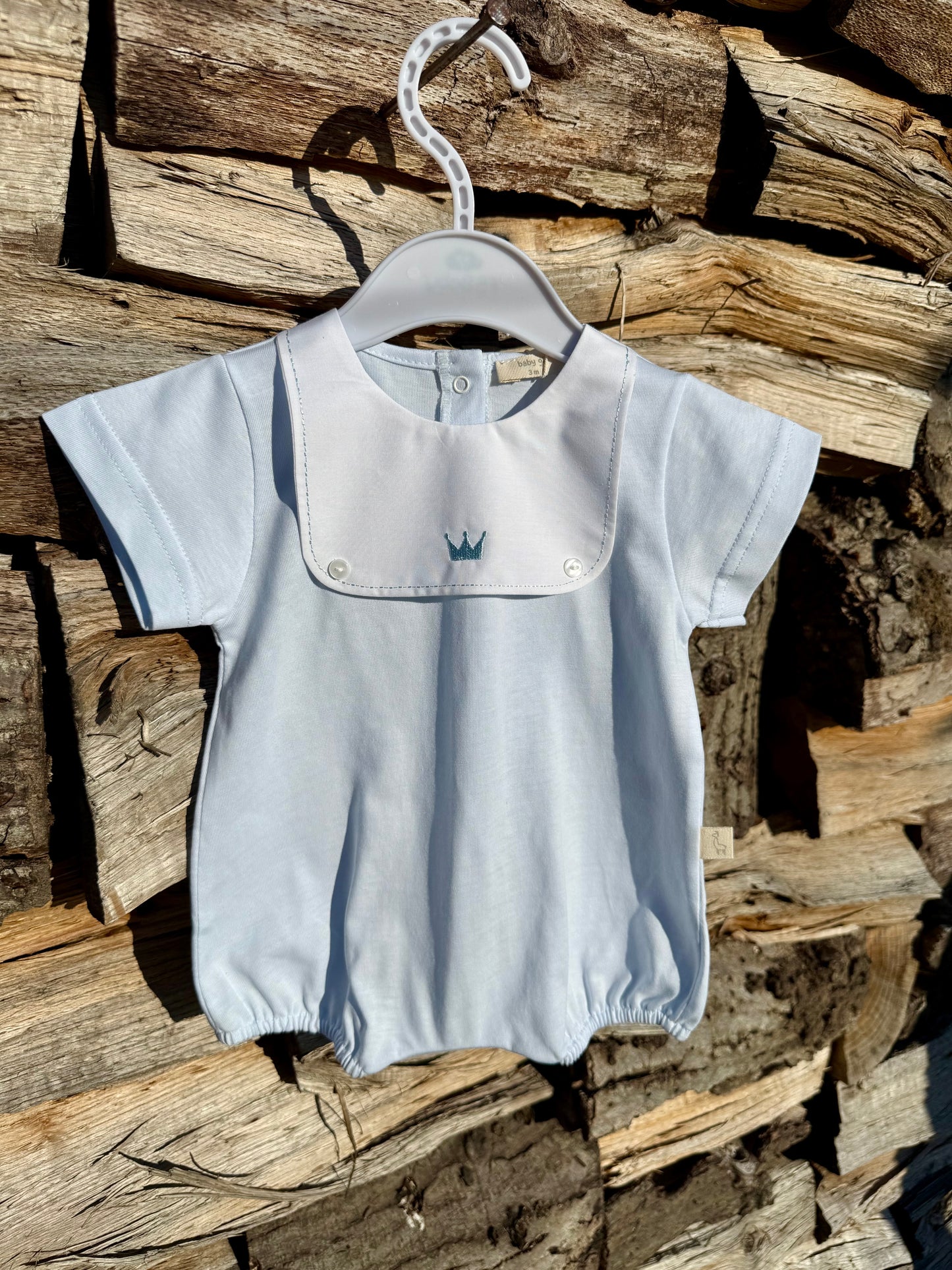 Maximilien - luxe boxpakje met kroon Baby Gi