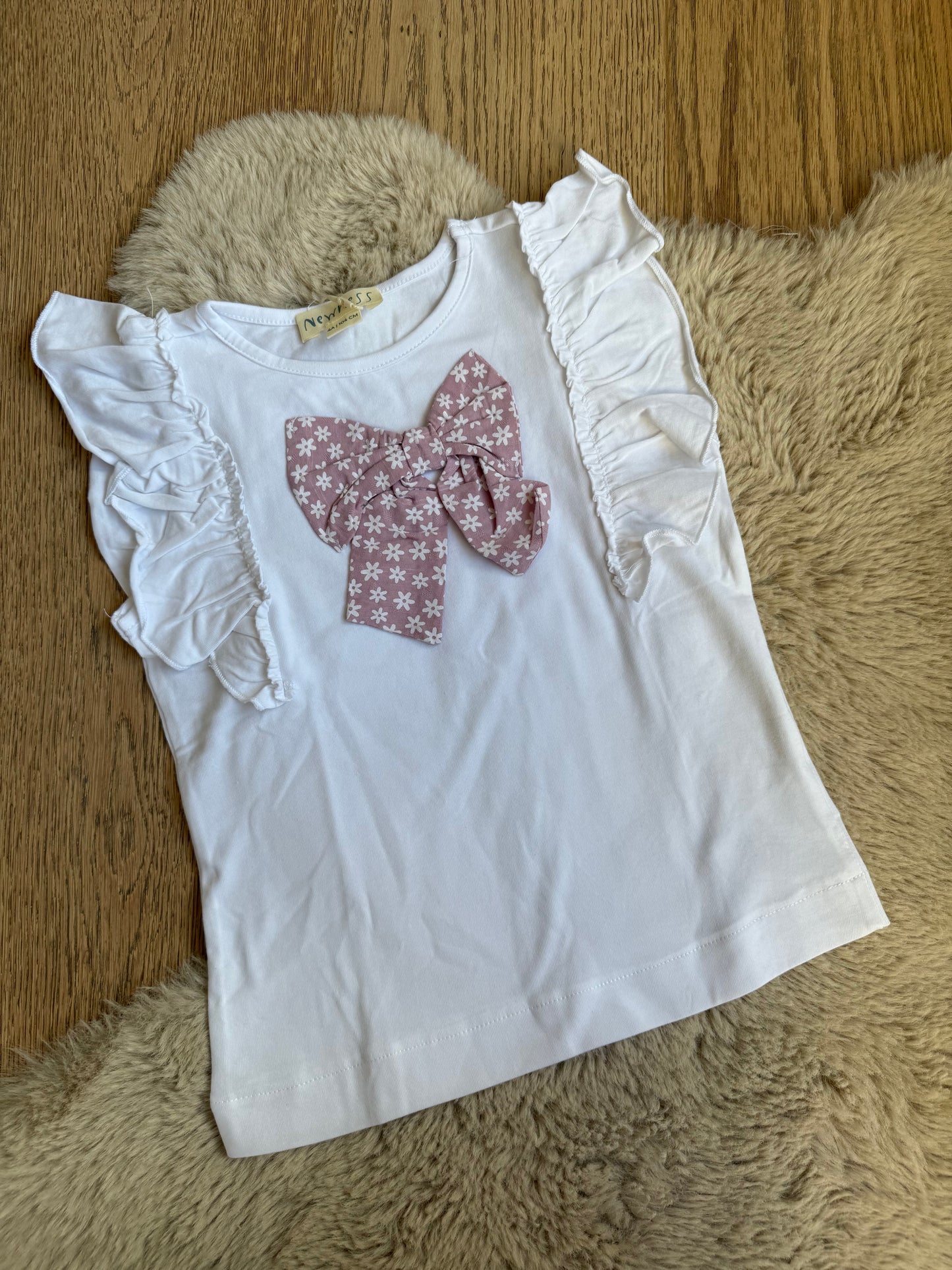 Sarah - Top met strik Newness kids