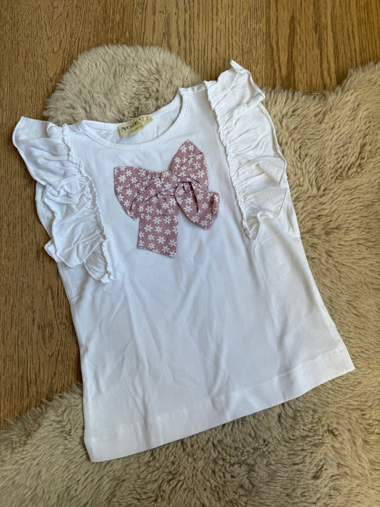 Sarah - Top met strik Newness kids