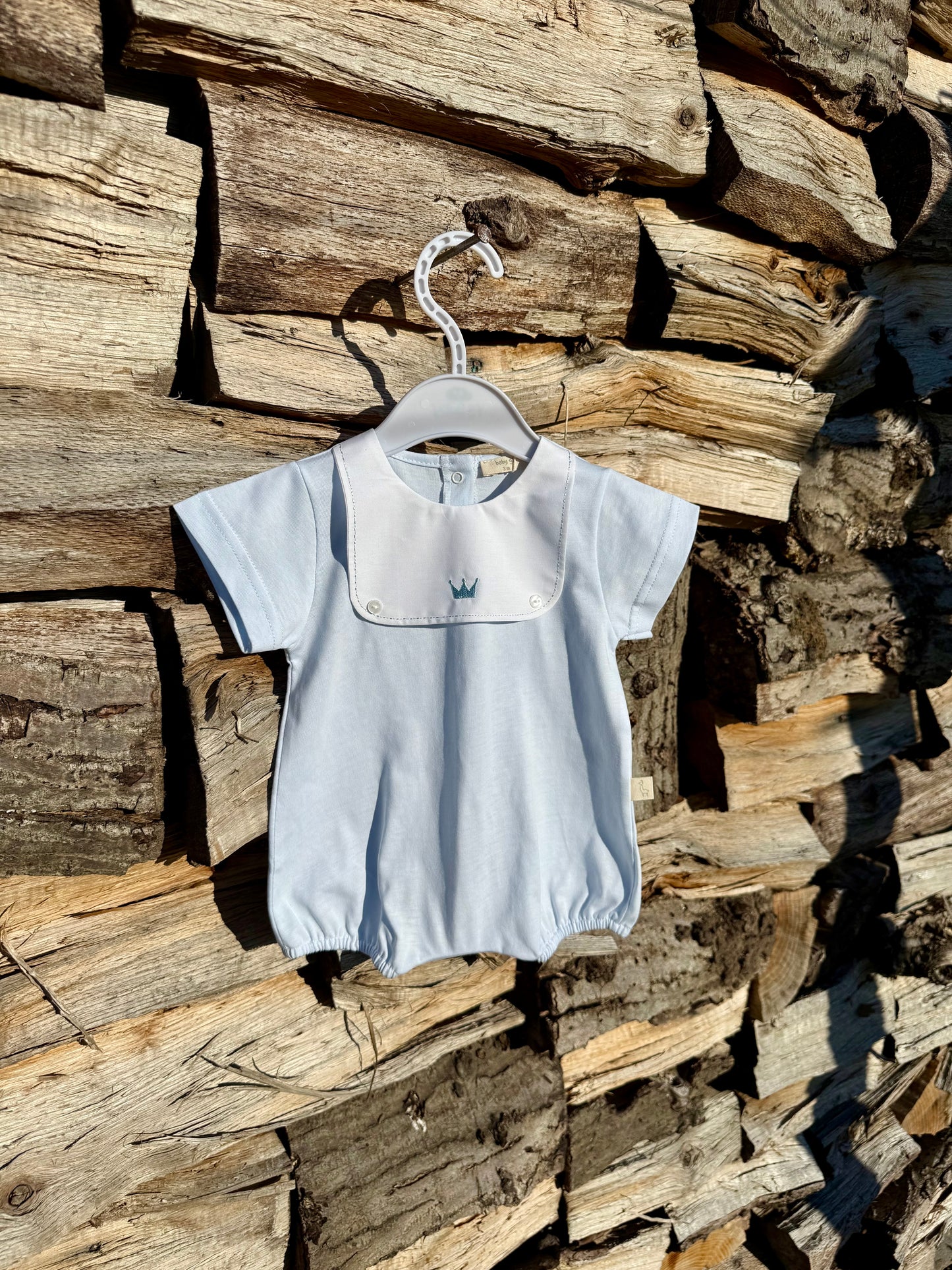 Maximilien - luxe boxpakje met kroon Baby Gi