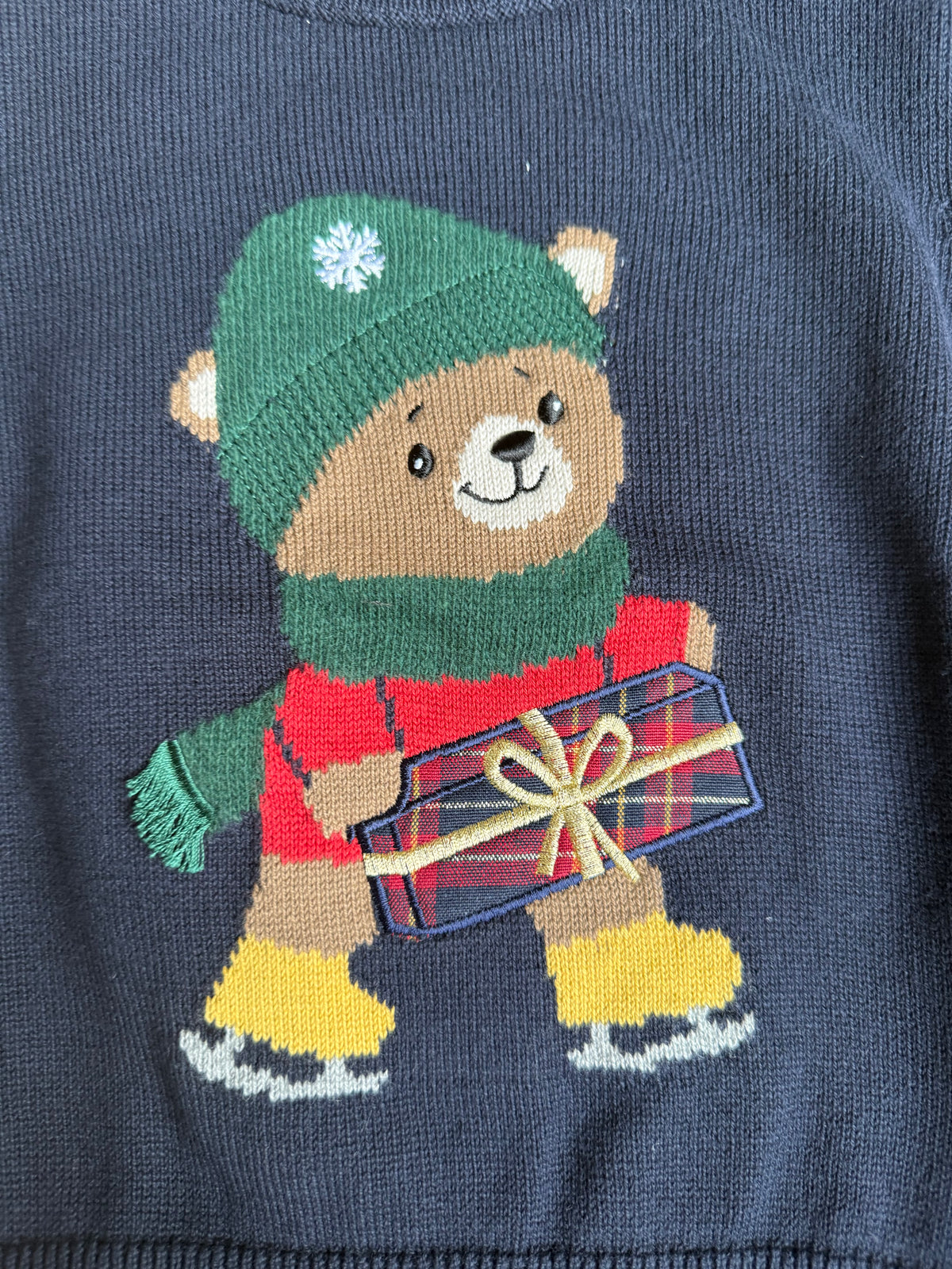 Donkerblauwe pull winter beer - dr. Kid