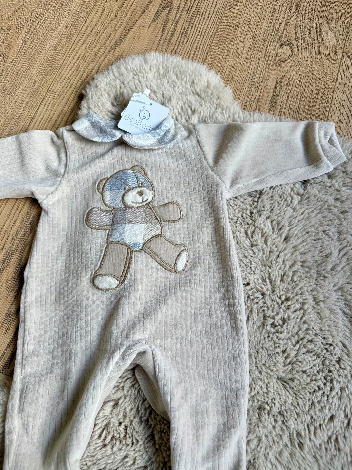 Baby boxpakje beige met teddybeer - Deolinda