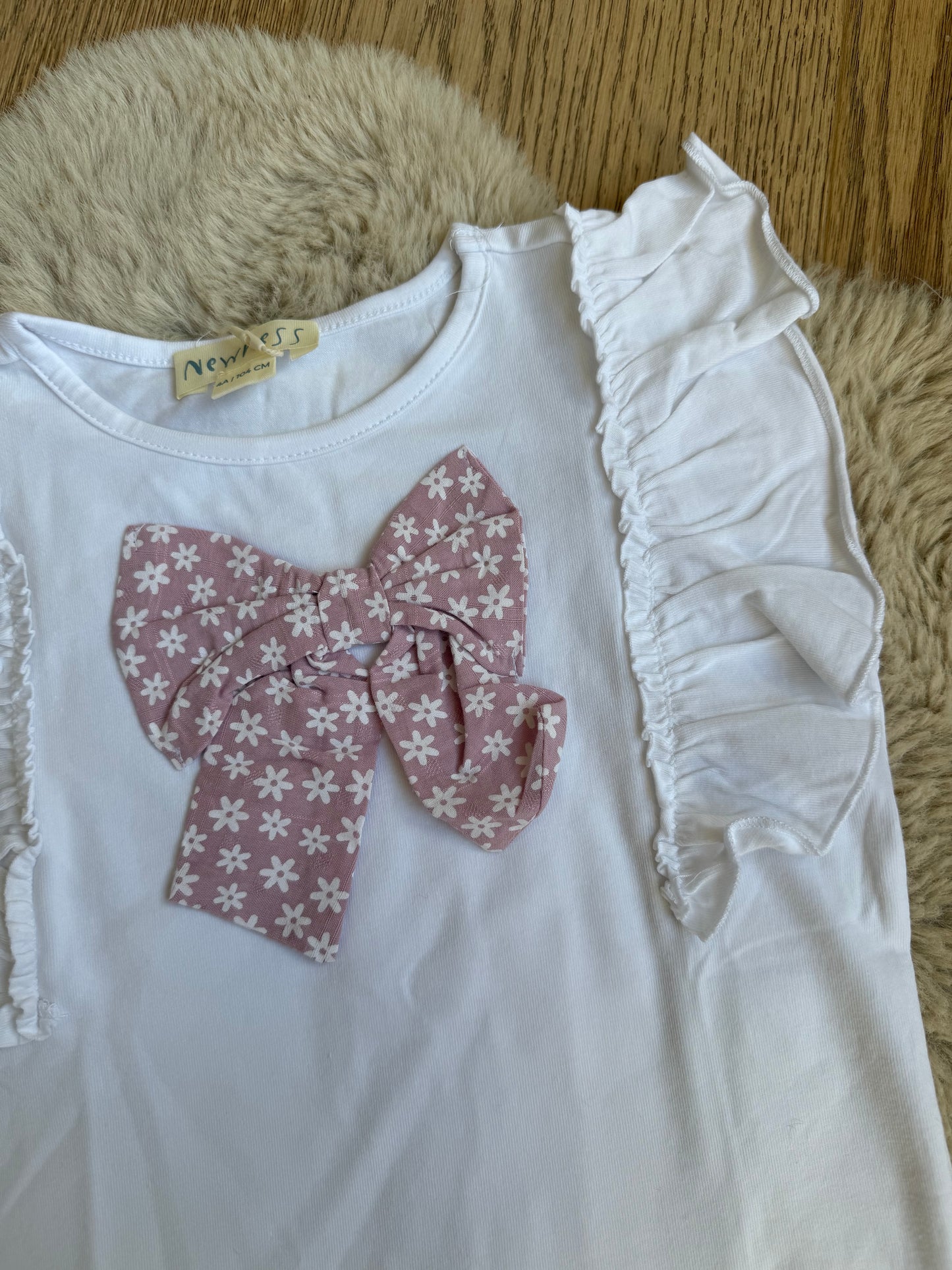 Sarah - Top met strik Newness kids