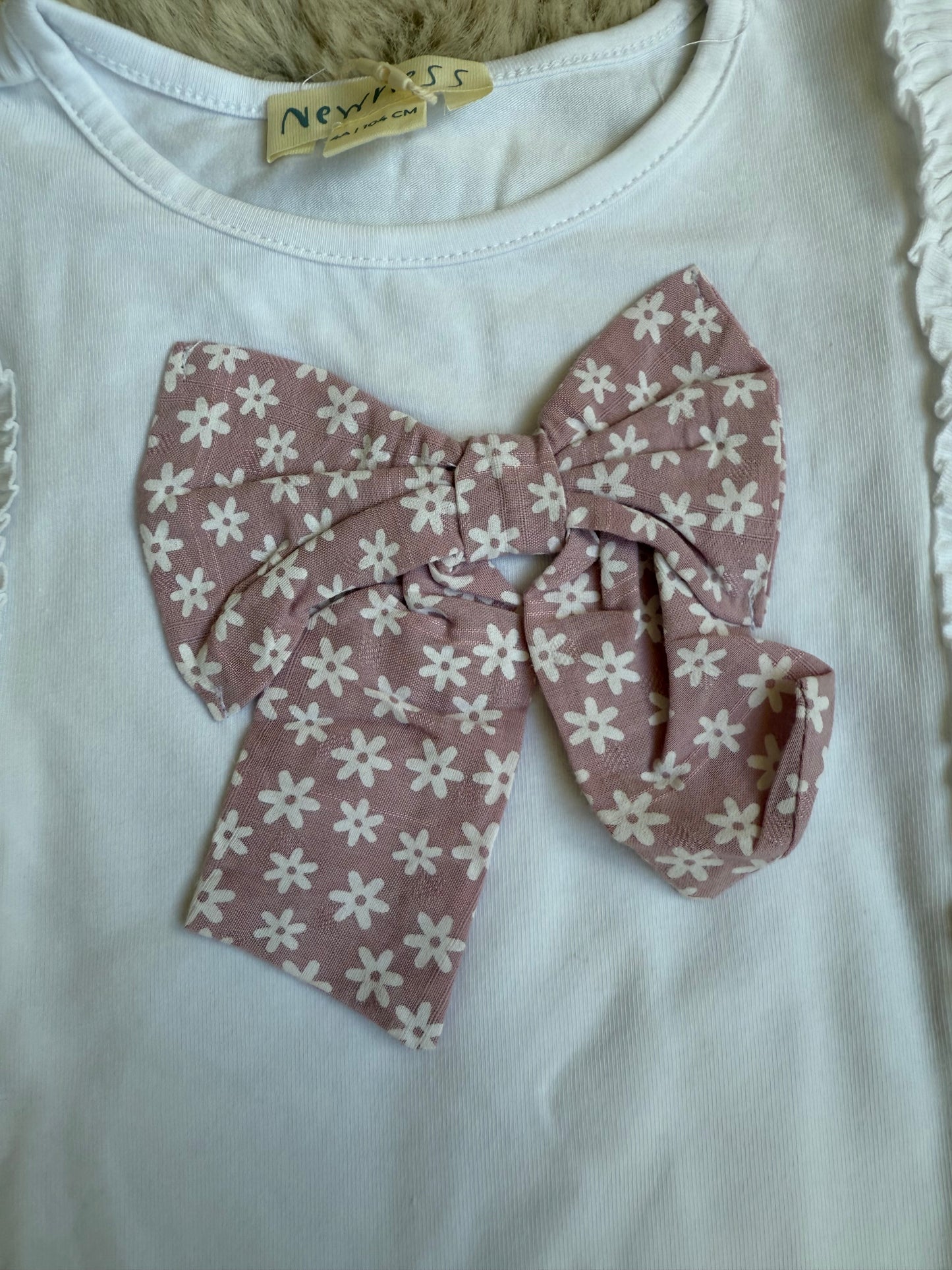 Sarah - Top met strik Newness kids