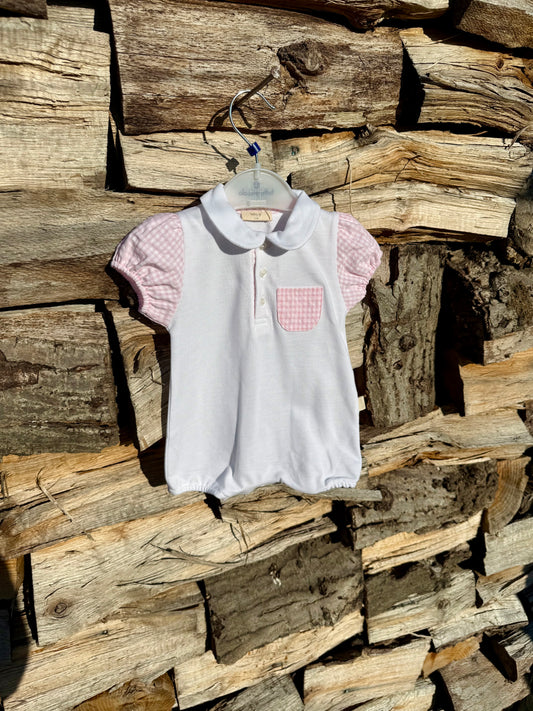 Gabriella - Luxe boxpakje in polo stof Baby Gi