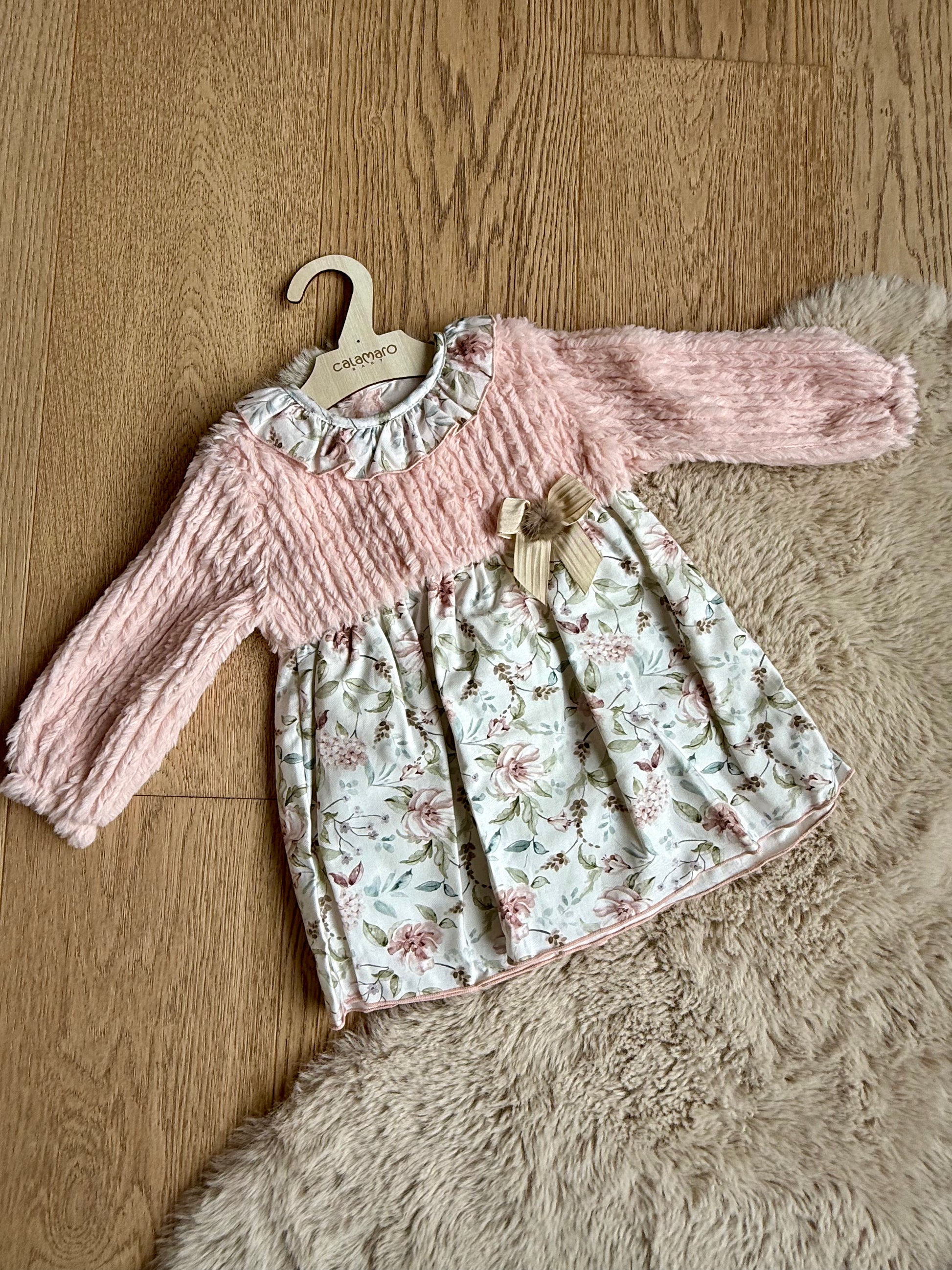 baby meisjes jurk zacht katoen maat 12 maanden - 18 maanden - Fieke
 jaar - 3 jaar