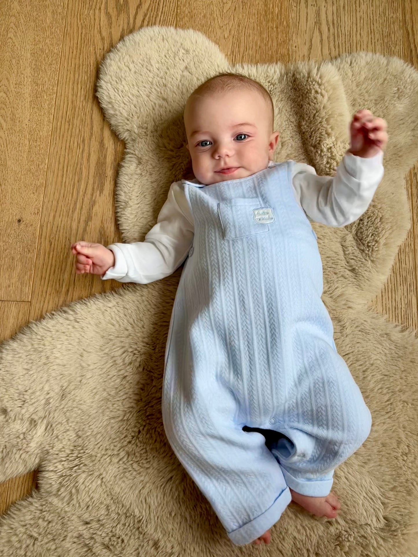 baby outfit Batiste wintercollectie zacht en warm katoen salopette tutto piccolo